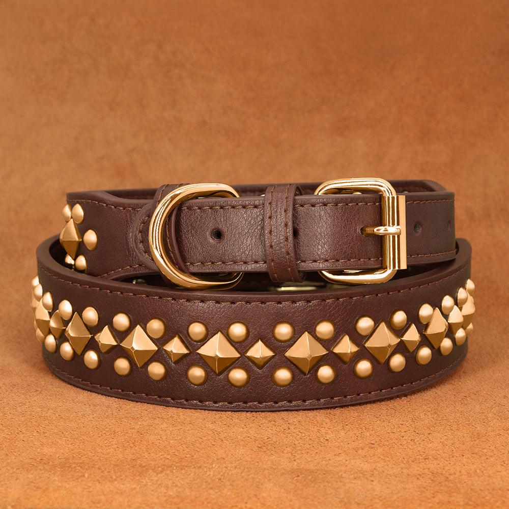PalacePaws™ Premium Leather Dog Collars – Royal-Grade Durability Meets Timeless Style - My Pet's Palace