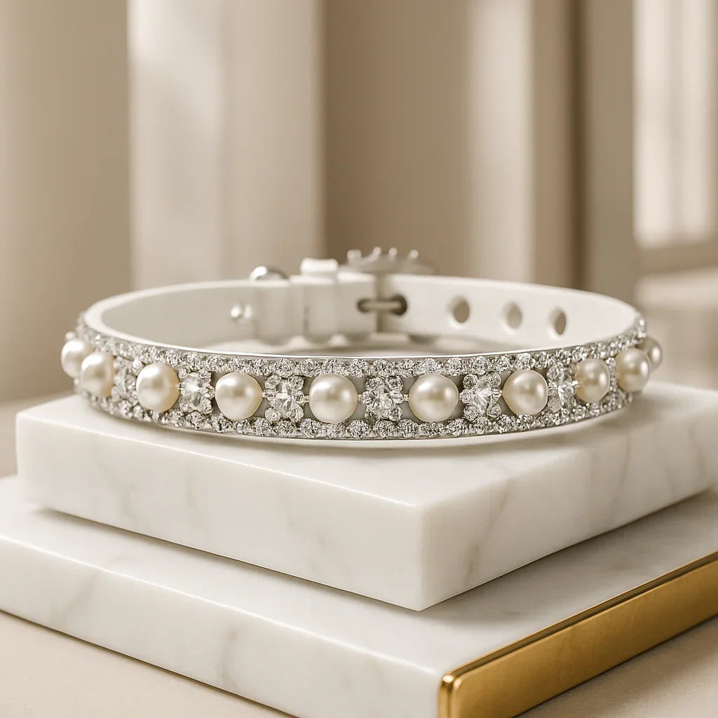 petite-dog-pearl-collar-luxury