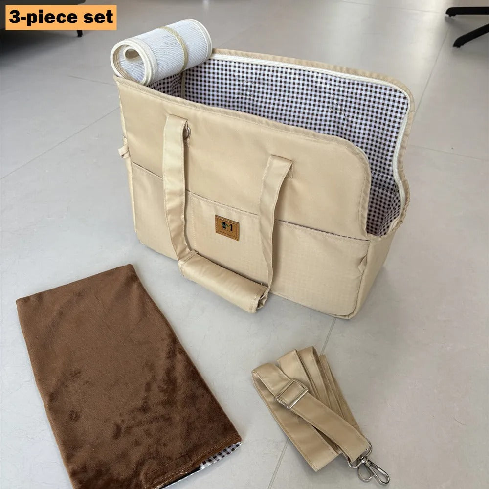 petsafe-dog-car-seat-beige-colour