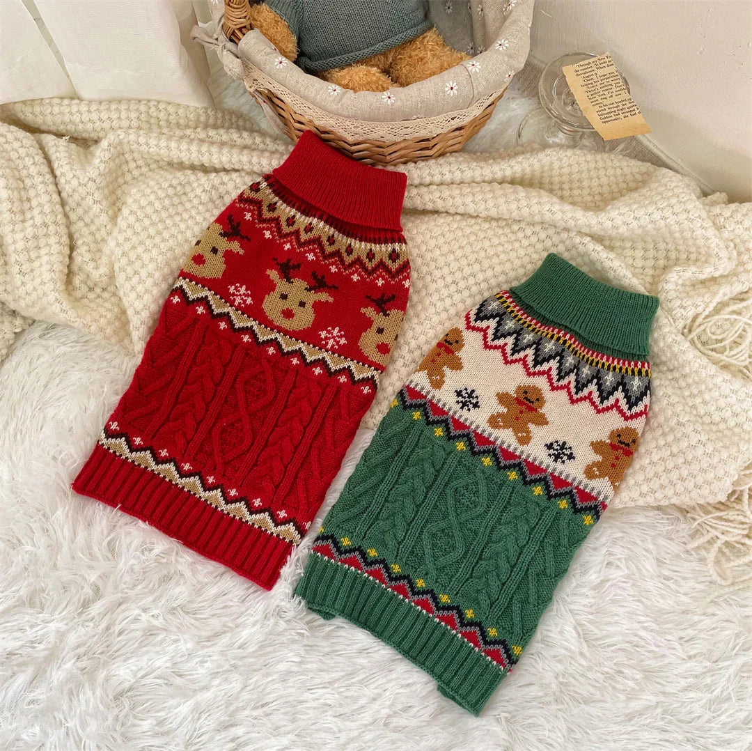 PawZen™ Festive Dog Sweater – Warm & Adorably Stylish