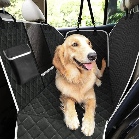 PawZen™ Quilted Dog Car Seat Cover – Waterproof & Scratch-Proof