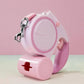 durable-dog-leash-pink-color