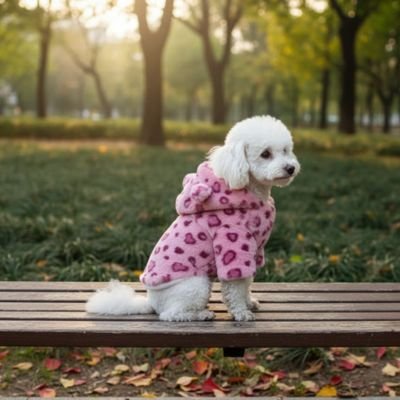 PetSafe™ Leopard Dog Coat – Warm, Stylish & Cozy for UK Dogs - My Pet's Palace