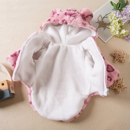 PetSafe™ Leopard Dog Coat – Warm, Stylish & Cozy for UK Dogs - My Pet's Palace