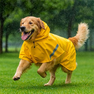 PetSafe™ Waterproof Dog Raincoat – Keep Your Pup Dry and Visible - My Pet's Palace